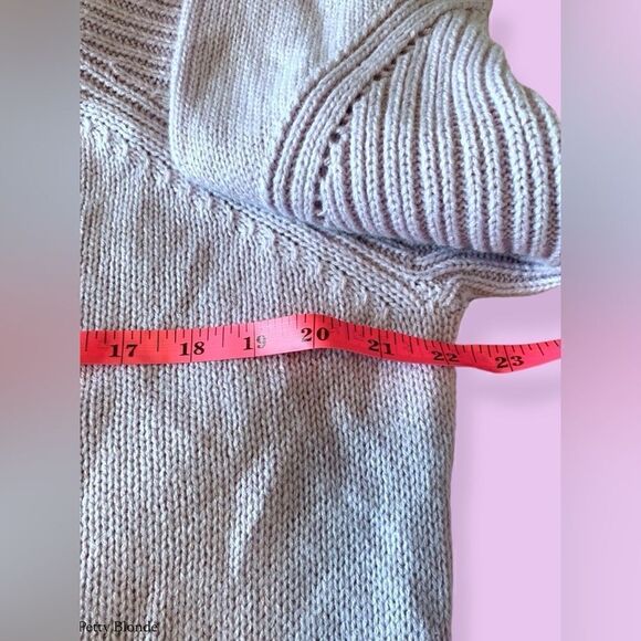 Copper key med lavender cozy soft knit vneck sweater pastel spring summer vibe - Picture 4 of 9